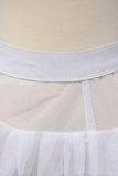 Children Polyester Short Length 2 Tiers Petticoats #4