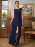 Nydia Sheath/Column Stretch Crepe Scoop Sleeveless Floor-Length Mother of the Bride Dresses BF2P0020361