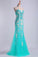 2024 Prom Dresses Strapless Column With Beading And Applique