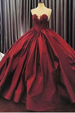 2024 Quinceanera Dresses Ball Gown Sweetheart Taffeta With Appliques Lace Up