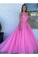 Halter Appliques Prom Dresses With Sweep Train Beaded Belt