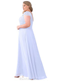 Novia Natural Waist Sleeveless A-Line/Princess Straps Floor Length Bridesmaid Dresses