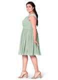 Tanya A-Line/Princess One Shoulder Sleeveless Natural Waist Floor Length Bridesmaid Dresses
