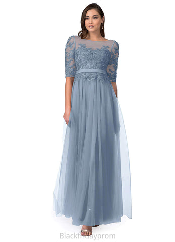 Amari Natural Waist V-Neck Satin A-Line/Princess Sleeveless Floor Length Bridesmaid Dresses