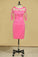 2024 Satin Mother Of The Bride Dresses Cowl Neck Half Sleeve With Applique