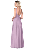 Katharine Sleeveless Floor Length A-Line/Princess Empire Waist Bridesmaid Dresses