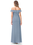 Elianna Sleeveless A-Line/Princess Floor Length Scoop Natural Waist Bridesmaid Dresses