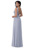 Kelsie A-Line/Princess V-Neck Sleeveless Natural Waist Knee Length Bridesmaid Dresses