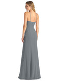 Kristina Sleeveless A-Line/Princess V-Neck Natural Waist Floor Length Bridesmaid Dresses