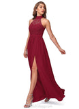 Yesenia Spaghetti Staps Floor Length Sleeveless A-Line/Princess Natural Waist Bridesmaid Dresses