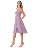 Shayla Sleeveless Floor Length A-Line/Princess V-Neck Natural Waist Bridesmaid Dresses