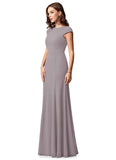 Mina Natural Waist Straps Sleeveless A-Line/Princess Knee Length Bridesmaid Dresses