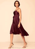 Kayleigh Natural Waist Floor Length Cap Sleeves A-Line/Princess Bridesmaid Dresses