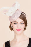 Ladies' Glamourous Cambric With Flower Fascinators
