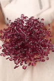Elegant Free-Form Crystal Wedding Bridal Bouquet (20*16.5cm)