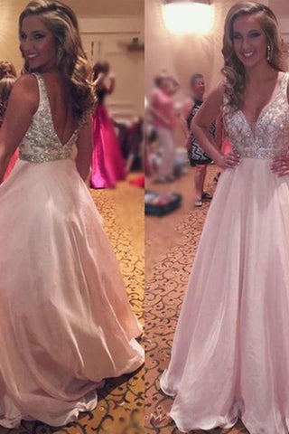 2024 Gorgeous Prom Dresses A-Line Straps With Beadings