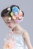Colorful Flower Girl'S Fabric Headpiece - Wedding / Special Occasion / Outdoor Hair Clips