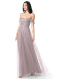 Nayeli Sleeveless A-Line/Princess High Low One Shoulder Natural Waist Bridesmaid Dresses