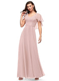 Piper Sleeveless Natural Waist Off The Shoulder A-Line/Princess Floor Length Bridesmaid Dresses