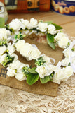 Women'S/Flower Girl'S Plastic Headpiece - Wedding/Special Occasion / Outdoor Head & Hand Wreath / Flowers 2 Pieces