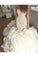 Mermaid Wedding Dresses Tulle With Applique And Ruffles Cathedral Train