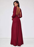 Lesley Sleeveless A-Line/Princess Natural Waist Knee Length Straps Bridesmaid Dresses
