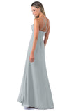 Aileen Scoop Floor Length Cap Sleeves Natural Waist A-Line/Princess Bridesmaid Dresses