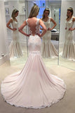2024 New Arrival Wedding Dresses Mermaid Chiffon With Applique Court Train