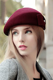 Ladies' Pretty Autumn/Winter Wool With Bowler /Cloche Hat