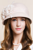 Ladies' Charming Autumn/Winter Wool With Bowler /Cloche Hat