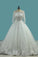 2022 Marvelous Wedding Dresses Scoop Lace Up With Rhinestones Royal Train