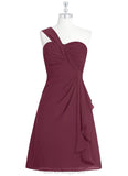 Lexi Natural Waist A-Line/Princess Floor Length V-Neck Short Sleeves Bridesmaid Dresses