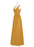 Maud Natural Waist Floor Length Sleeveless A-Line/Princess Bridesmaid Dresses