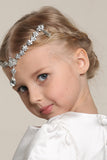 Classic Alloy With Rhinestone Flower Girl Hair Jewelry