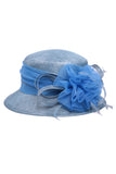 Ladies' Elegant Cambric With Bowler /Cloche Hat