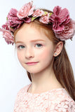 Stunning Flower Girl'S Fabric Headpiece - Wedding/Special Occasion / Outdoor Wreaths / Flowers