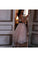 Spaghetti Strap Tea Length Starry Tulle Homecoming Dress  (Unchangeable Ivory Outlayer)