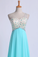 2024 One Shoulder Prom Dresses A Line With Beading Tulle And Chiffon Sweep Train