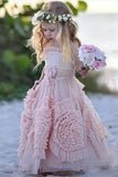 Lovely Flower Girl Dresses Ball Gown Straps Tulle
