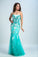 2024 Prom Dresses Strapless Mermaid With Beading And Applique