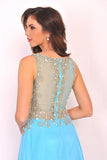 2024 Prom Dresses Scoop Chiffon With Beading A Line Zipper Up