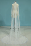 Wedding Veil With Beadings 3 Meters
