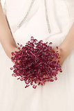 Elegant Free-Form Crystal Wedding Bridal Bouquet (20*16.5cm)