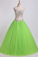 2024 Bicolor Beaded Bodice Quinceanera Dresses Sweetheart Tulle Ball Gown Lace Up Floor-Length