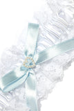 Attractive Lace With Charm Wedding Garters