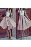 2024 New Arrival Bicolor Cocktail Dresses Sweetheart Satin A Line