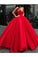 2024 Ball Gown Sweetheart Prom Dresses Organza Sweep Train