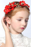 Flower Girl'S Alloy/Crystal/Fabric Headpiece - Wedding / Special Occasion Headbands / Flowers