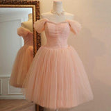 Charming Lacey Homecoming Dresses , A-Line , Tulle CD10500