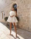 Short Michelle Homecoming Dresses CD13660